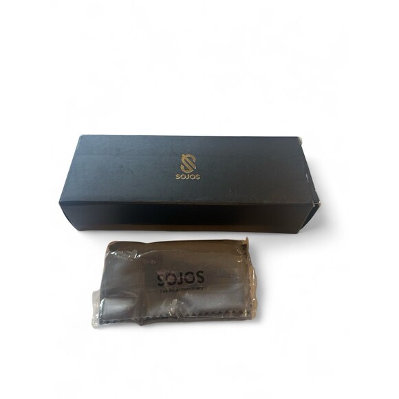 NEW SOJOS Polarized Sunglasses For Women SJ2155C7 Orange Brown - Picture 7 of 8